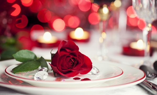 Una cena romantica per una serata speciale